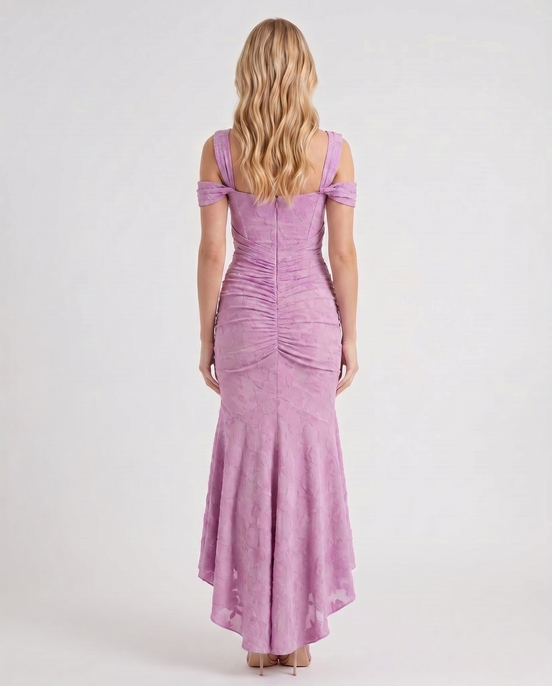 Carisia Corset Maxi Dress - Pink