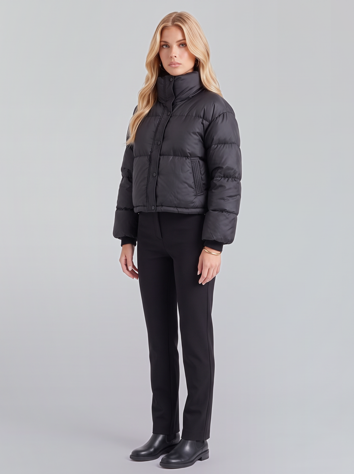 Cassandra Puffer Jacket - Black