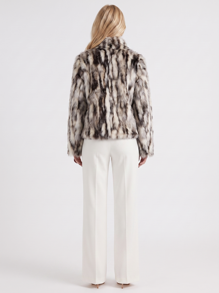 Greta Cropped Coat - Latte