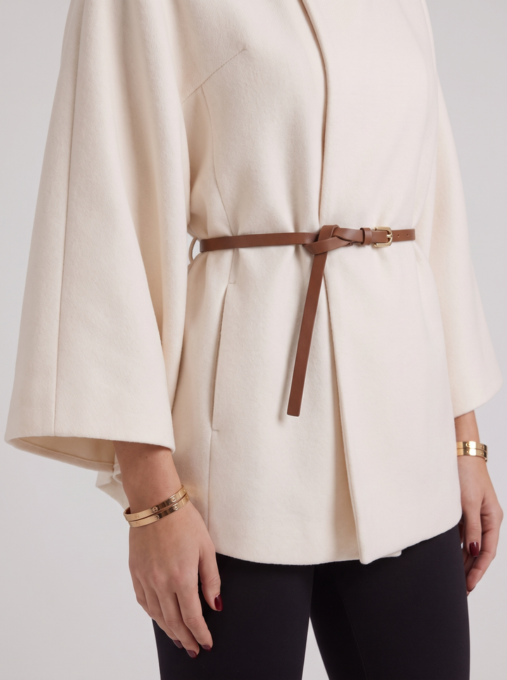 Harriet Cape Jacket - Cream