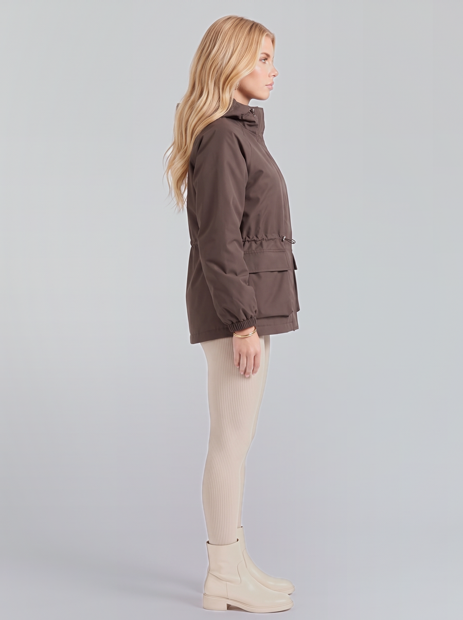 Isolde Utility Jacket - Brown