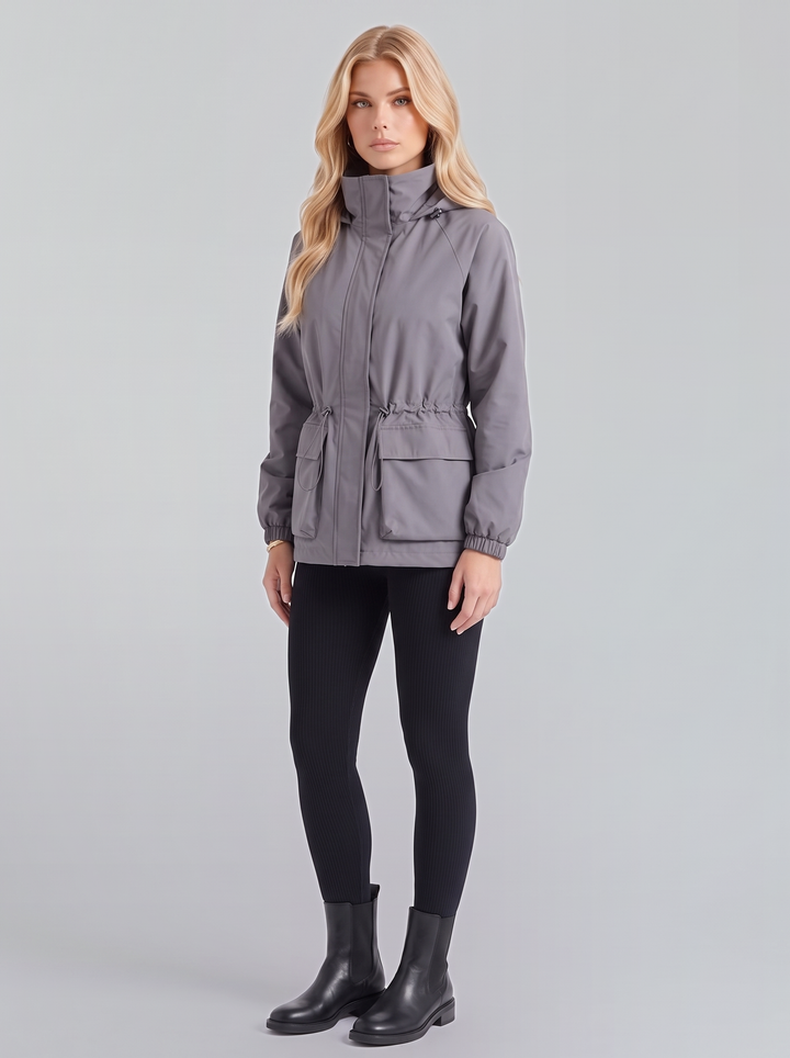 Isolde Utility Jacket - Gray