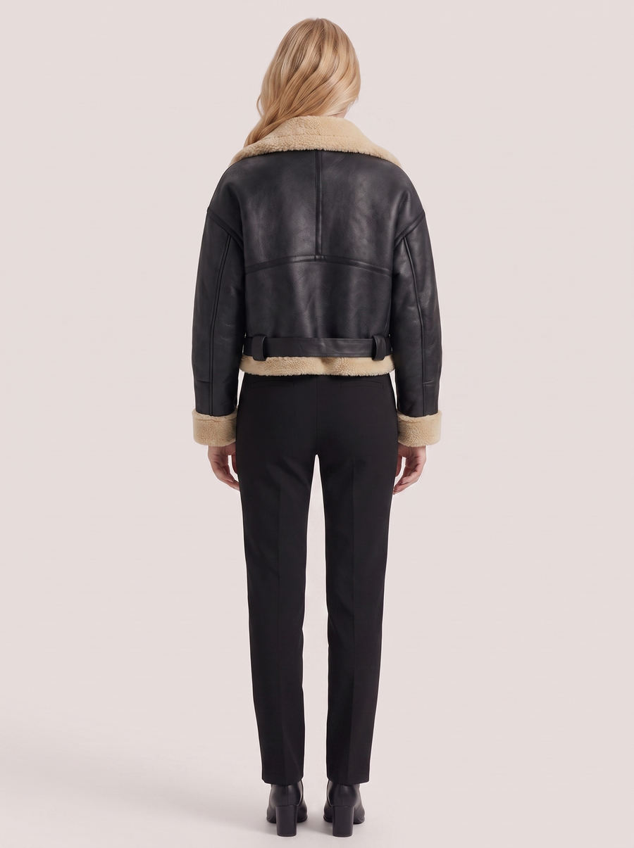 Juniper Aviator Jacket - Black