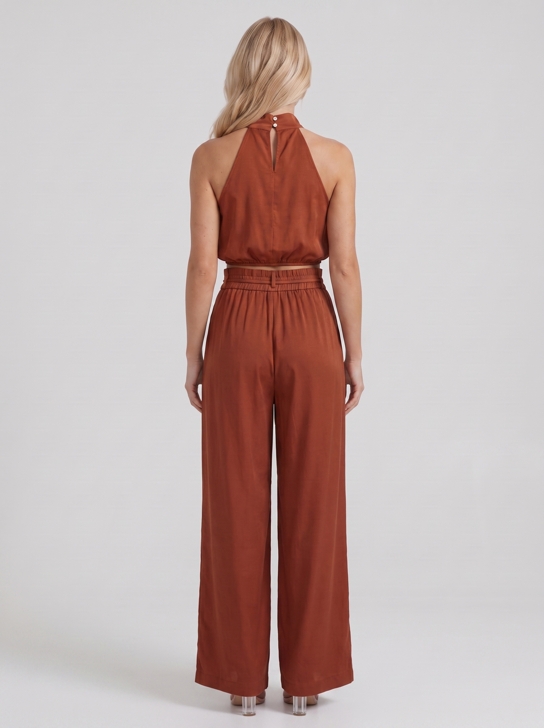 Kassia Pants Set - Red