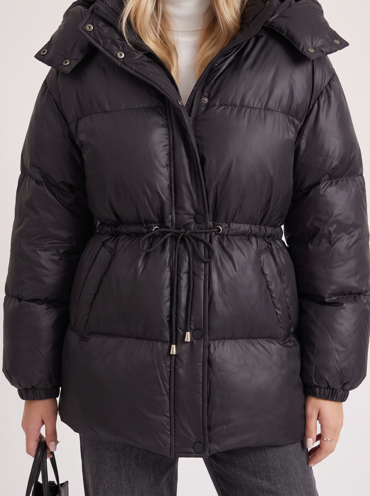 Lana Puffer Jacket - Black