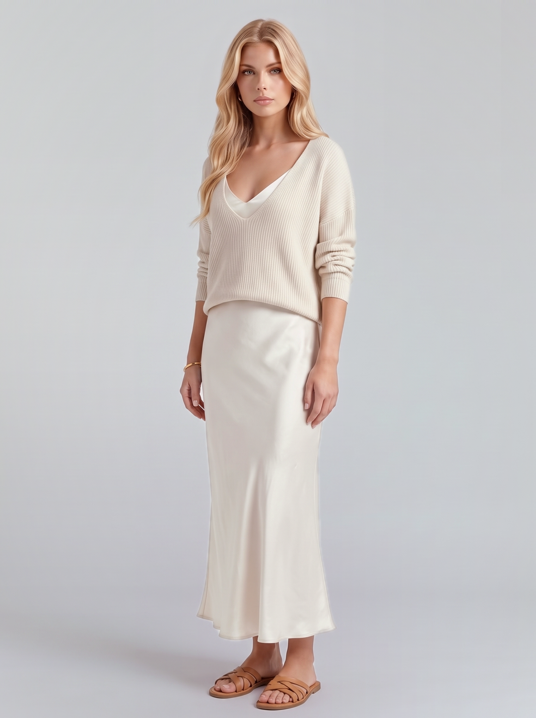 Lorena Dress Set - Ivory