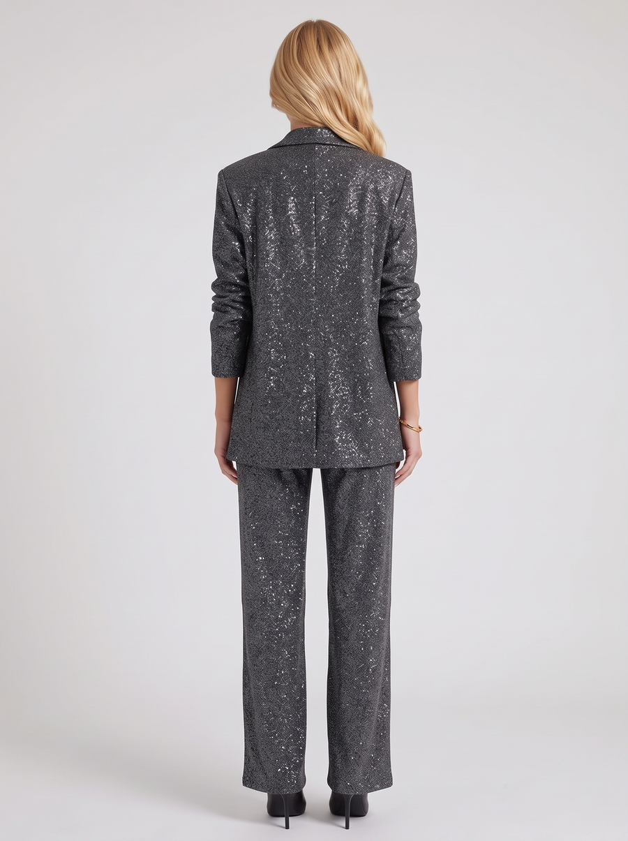 Margarita Trouser Set - Black