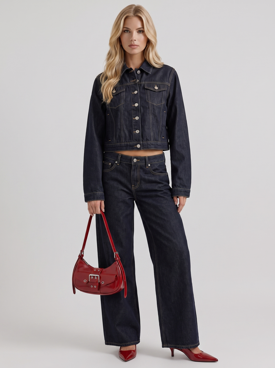 Matilda Denim Jacket - Indigo