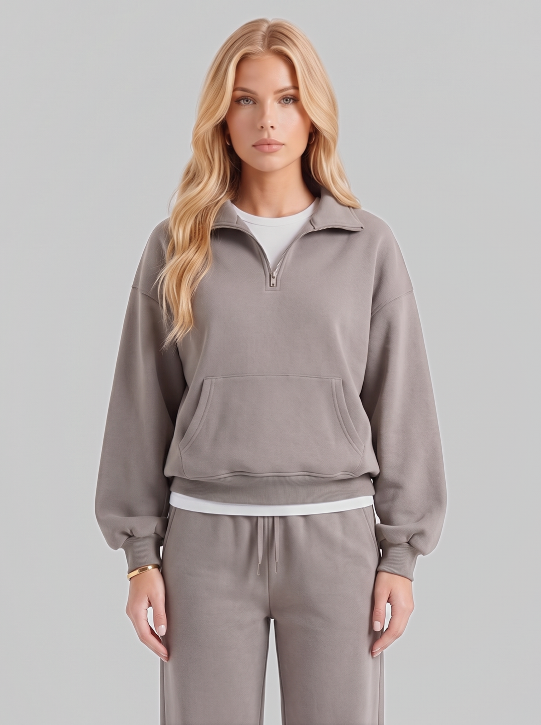 Melody Pants Set - Gray