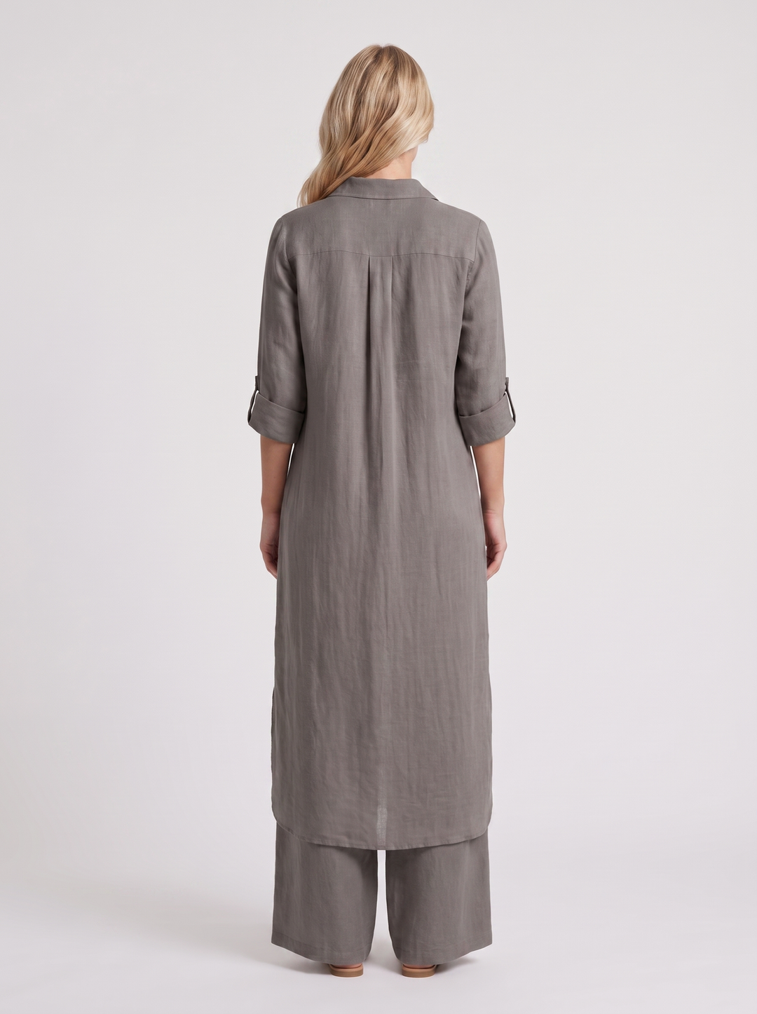 Nell Pants Set - Dark Grey