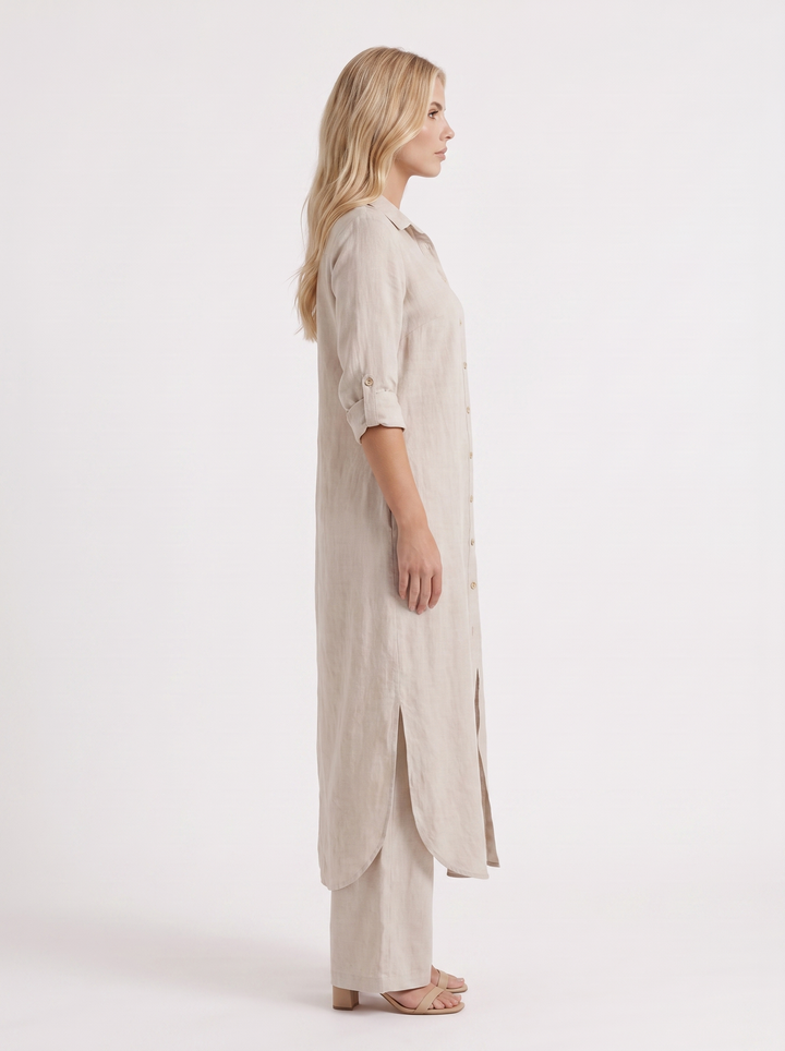 Nell Pants Set - Khaki