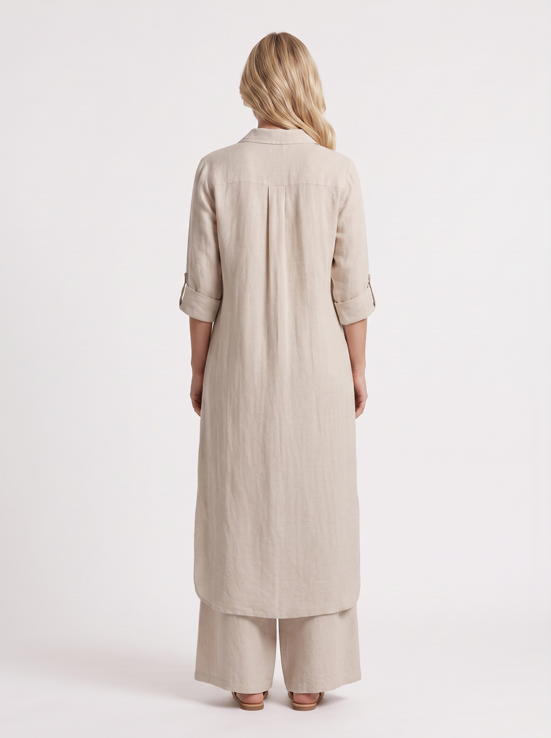 Nell Pants Set - Khaki