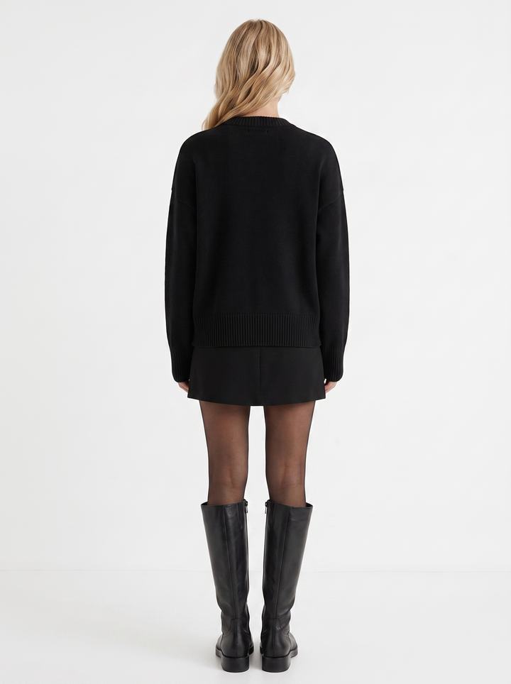 Nicolette Skirt Set - Black