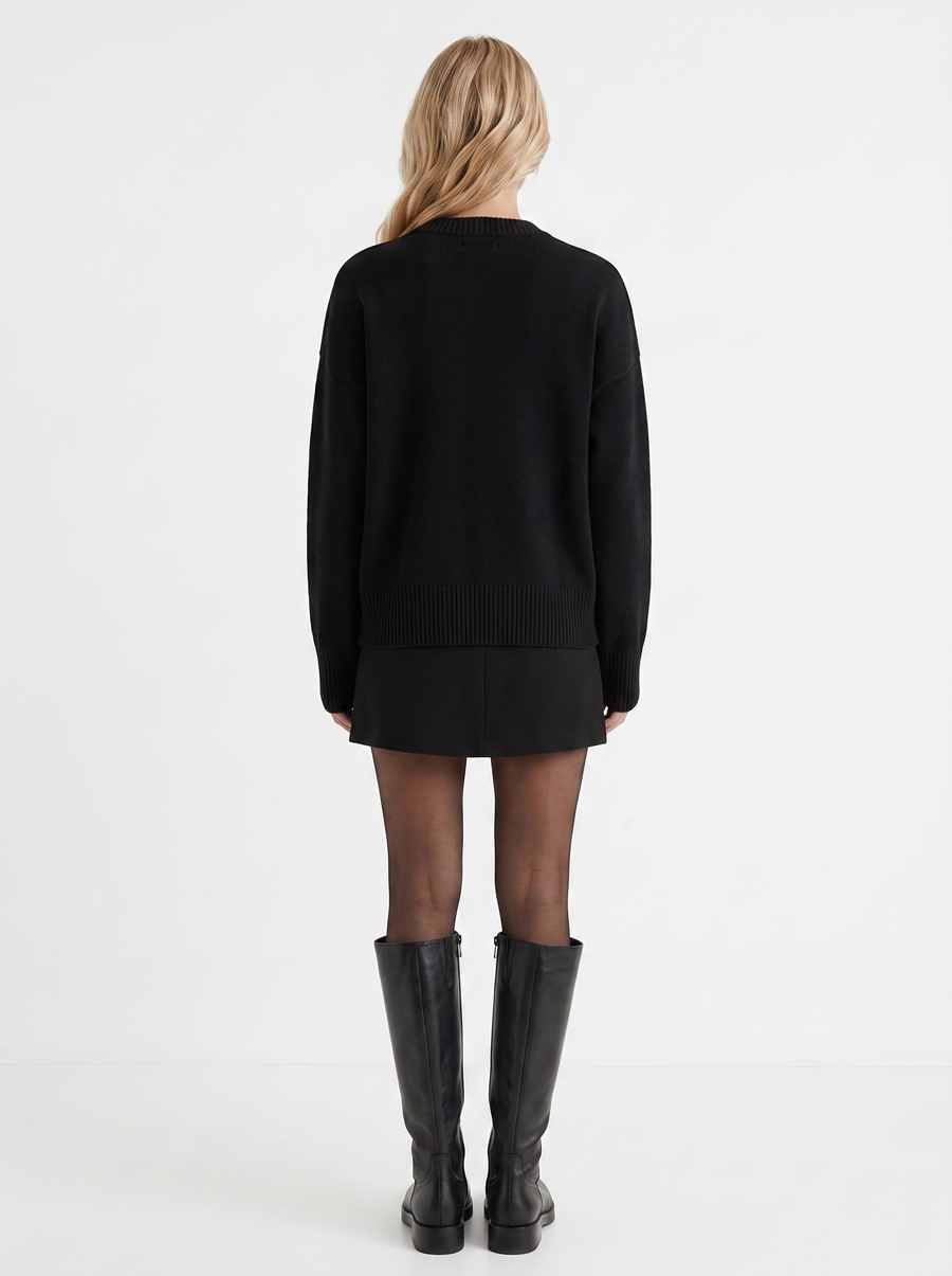 Nicolette Skirt Set - Black