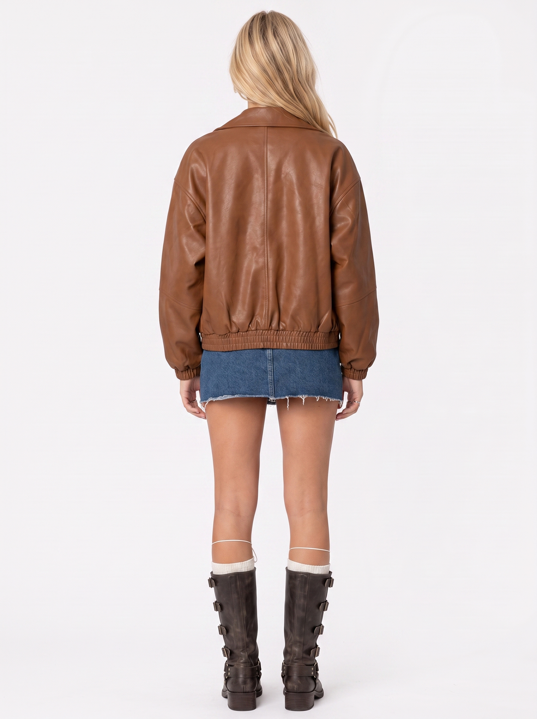 Rosemary Bomber Jacket - Brown