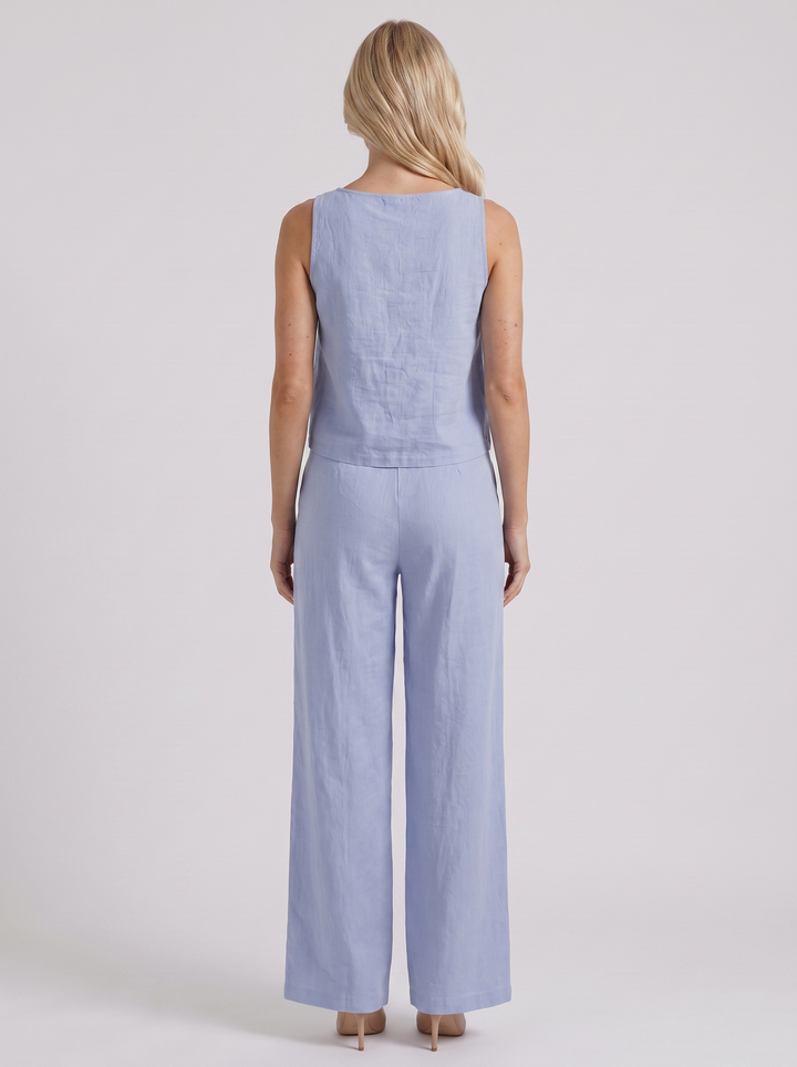 Vale Pants Set - Blue